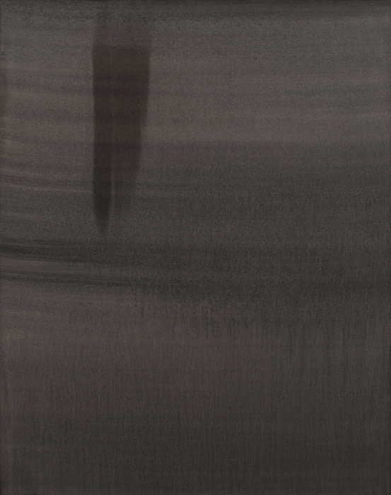 Sara Maher Slowly fading in, slowly fading out, 2017 ink & pigment on paper, framed 154 x 122 cm