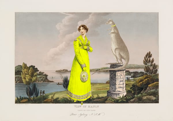 Joan Ross, View of Manly, Land of the tame, 2021