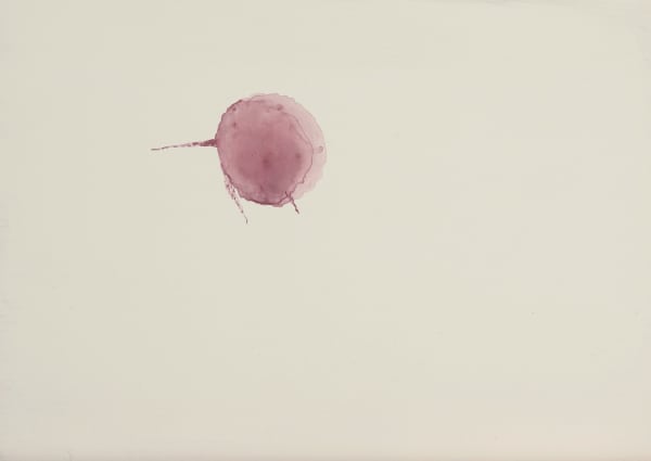 Sara Maher Dream Popper, 2021 watercolour on paper, framed 17.8 x 12.7cm (paper size) 24 x 18.8cm (frame size)