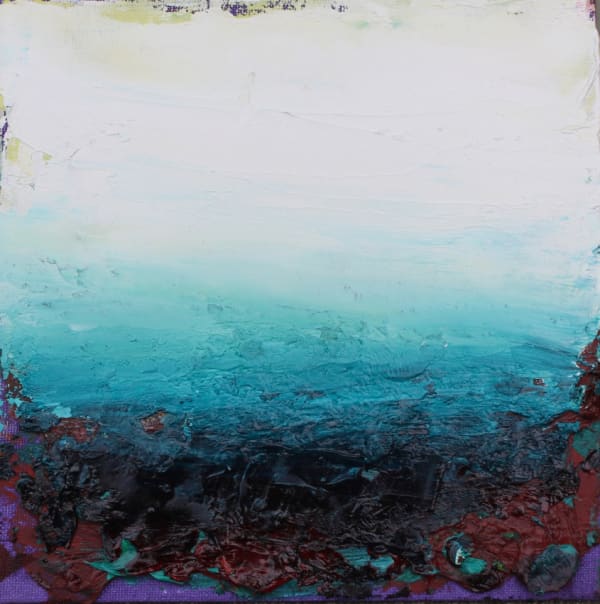 Patrick Grieve Atmospheric Study IV, 2015 oil on board 20 x 20cm