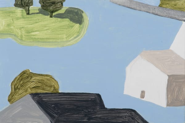 Neridah Stockley Church, 2021 acrylic on hardboard 20 x 30cm