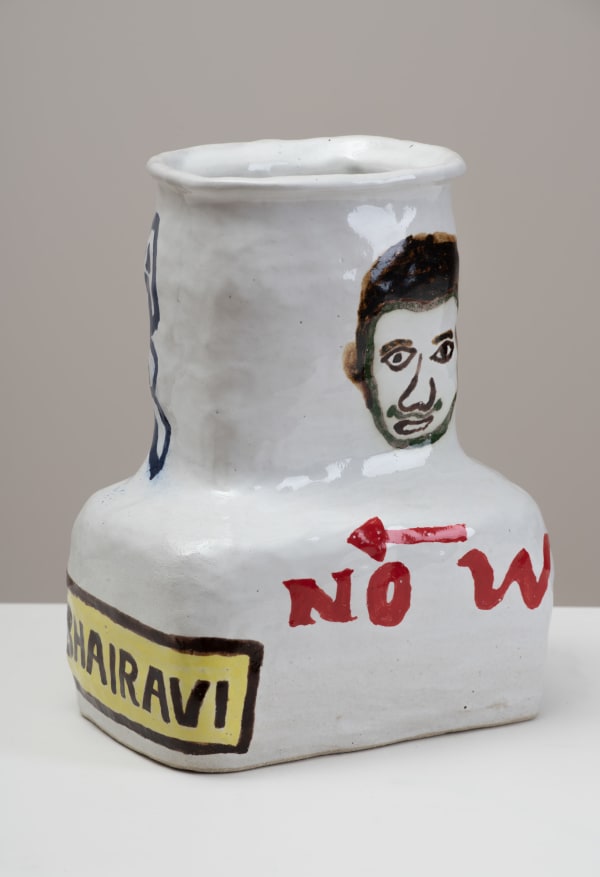 Georgia Morgan The sign I was looking for (Varanasi), 2021 stoneware, glaze & oxides 33.5 x 25 x 17 cm