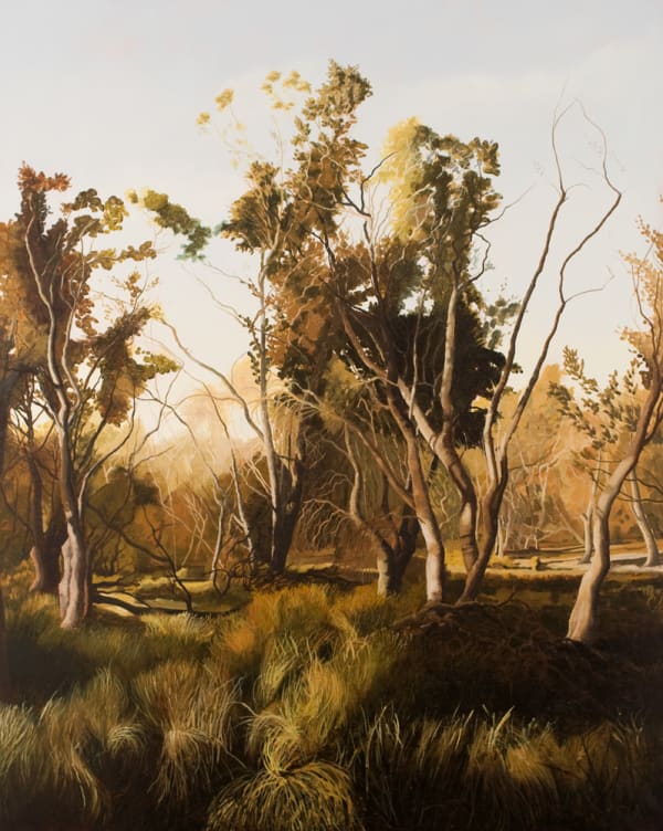 David Keeling Endless summer - Tasmania, 2010 Oil on linen, unframed 152h x 122w cm (stretcher size)