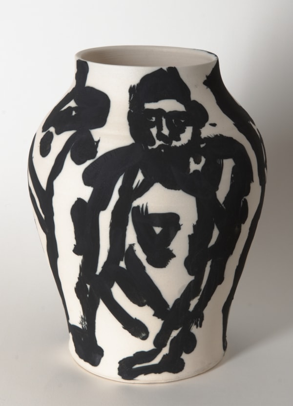 Locust Jones Black Box II, 2014 dry glazed ceramic 26 x 19 x 19 cm