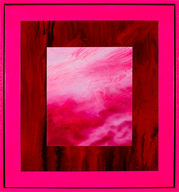 Neil Haddon, Untitled pink clouds, 2022