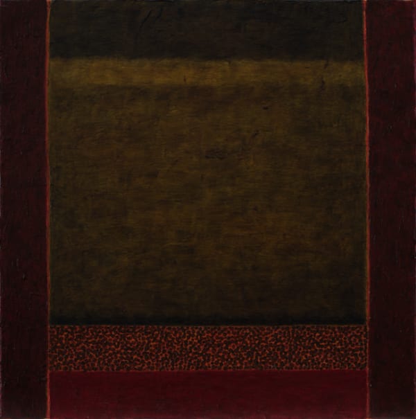 Tim Burns Ocean window III, 2017 oil on linen 41 x 41 cm