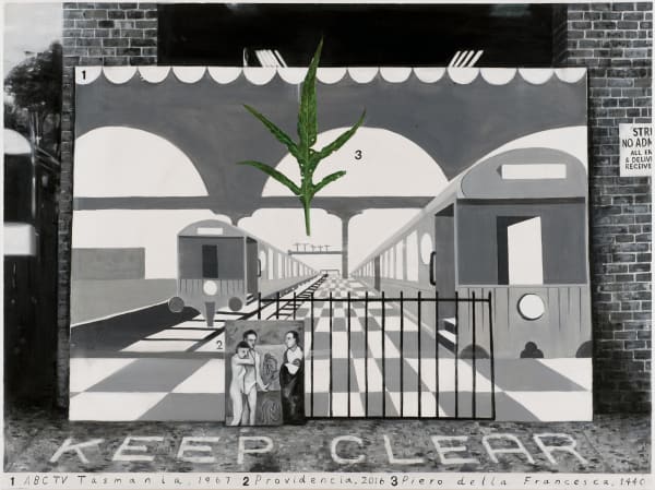 Robert O’Connor Pattern Recognition, 2021 oil on canvas 107 x 142 cm (stretcher size)
