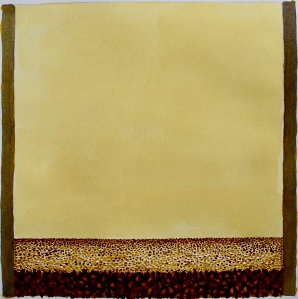 Tim Burns Open window Cloudy Bay VII, 2017 ink on paper, framed 23 x 23 cm (image size) 43 x 43 cm (frame size)
