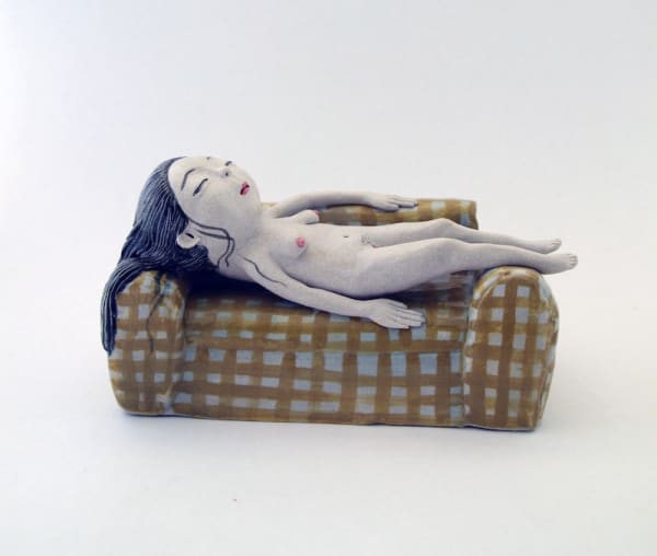Dai Li Respite, 2013 stoneware 14 x 24 x 12 cm (overall size)