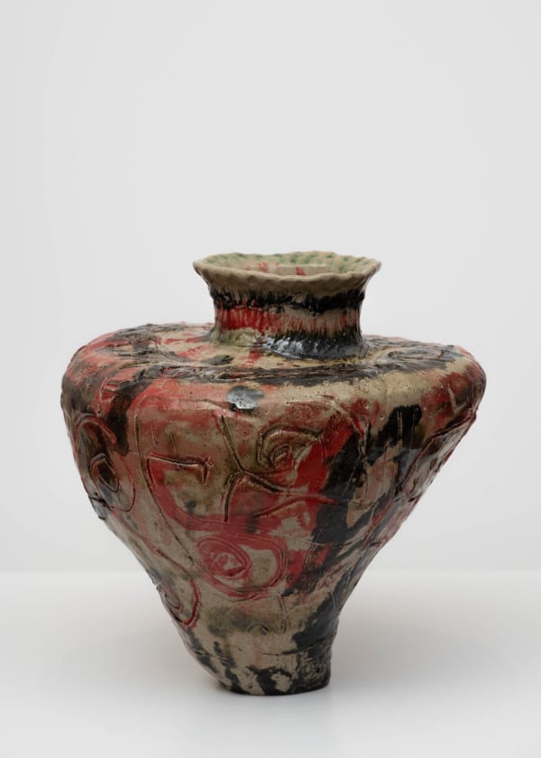 Georgia Morgan The LOVE ME GIVE GRACE TO ME Prayer, 2021 stoneware, glaze & oxides 40.5 x 45 x 43cm