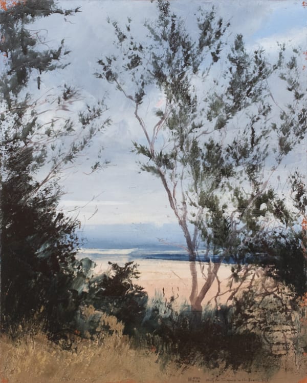 Philip Wolfhagen Study for Journey to the Source VIII, 2010 oil & beeswax on linen, unframed 57h x 46w cm