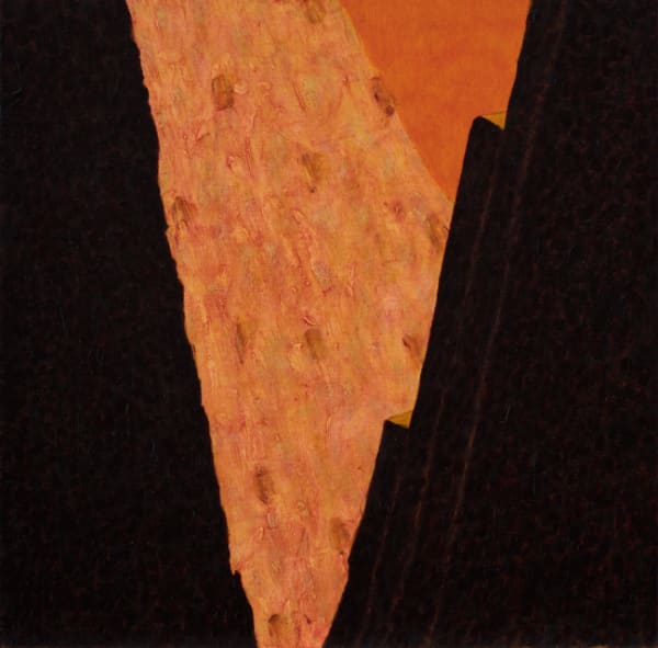 Tim Burns There is no light without the dark, 2017 oil on linen 51 x 51 cm