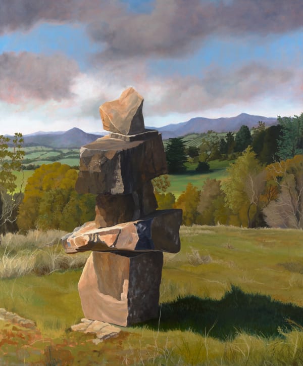 David Keeling Standing Still, 2013 oil on linen 183 x 152cm