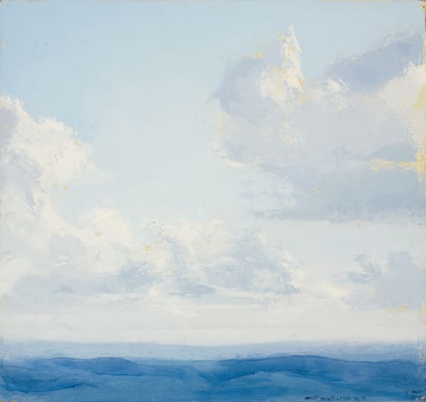 Philip Wolfhagen Small Exaltation No. 13, 2012 oil and beeswax on linen 46 x 49 cm (stretcher size)