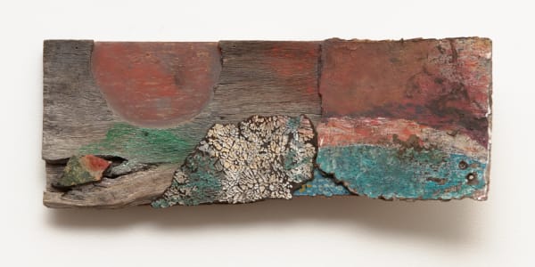Irene Briant Here and There series no.48, 2013 mixed media and various found objects 35 x 14 x 6 cm (object size)