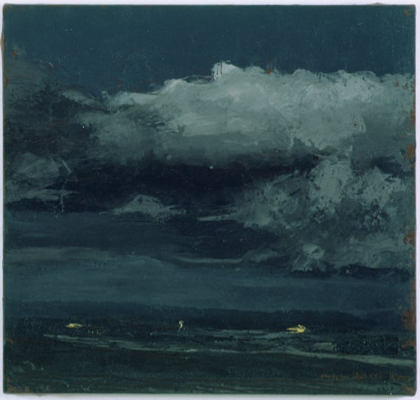 Philip Wolfhagen Study for Idyll XXV , 2007 oil and beeswax on linen 46h x 49w cm