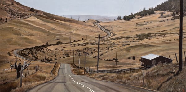 Stephanie Tabram 11am, 2020 acrylic on linen 77 x 153cm