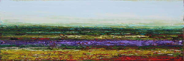 Patrick Grieve Wild Spring Field, 2013 oil on linen 30 x 90 cm
