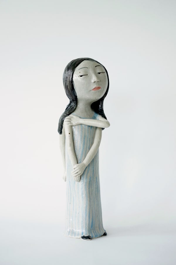 Dai Li Slow Motion, 2018 stoneware 34 x 10 x 11cm