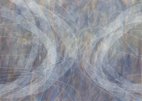 Sue Lovegrove Windwalking 517, 2012 acrylic and gouache on linen 130 x 180cm