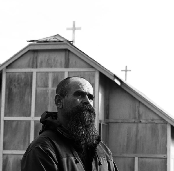 Ricky Maynard Mission - Portrait of a Distant Land, 2005/08 silver gelatin print on paper 44h x 44w cm (image size); 71h x 69w cm (overall, framed size) edition of 10 plus 3 artist proofs