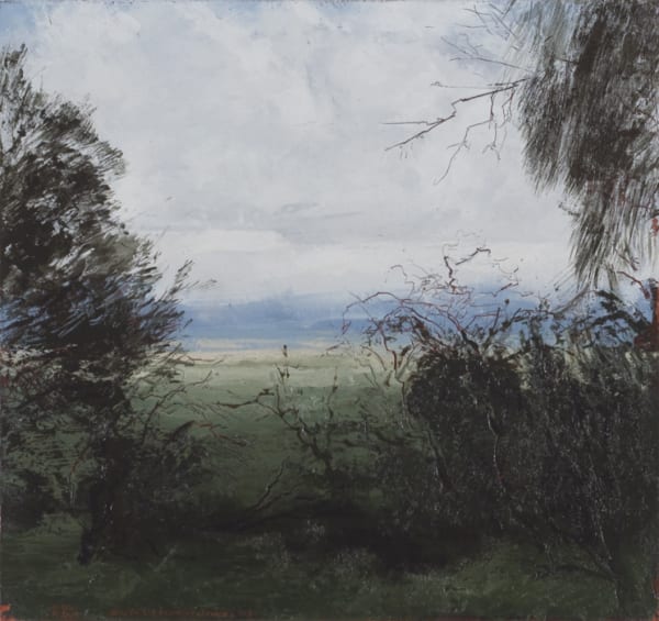 Philip Wolfhagen Study for the Extended Journey No.03, 2009 oil & beeswax on linen, unframed 46h x 49w cm