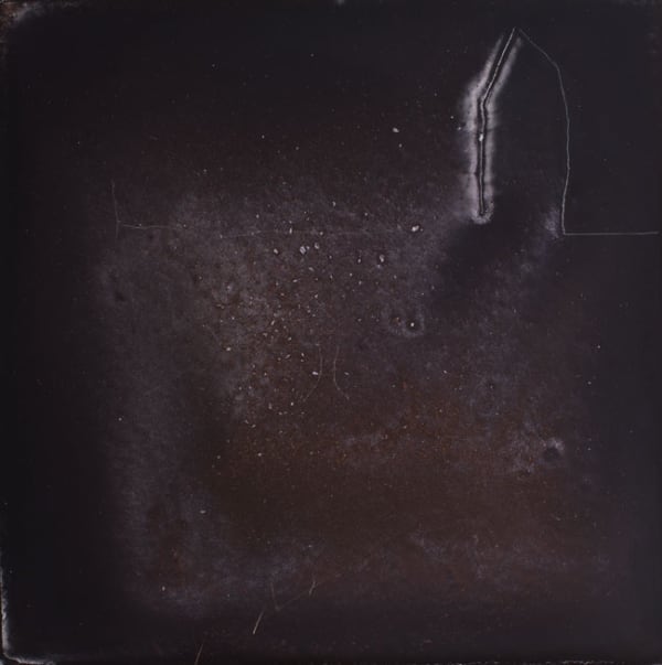 Sara Maher The language of silence, 2016 watercolour and ink on clay board, framed 27 x 27 cm (frame size)