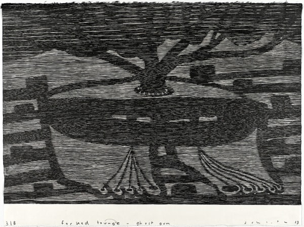 Michael Schlitz, Forked Tongue Ghost Gum, 2013