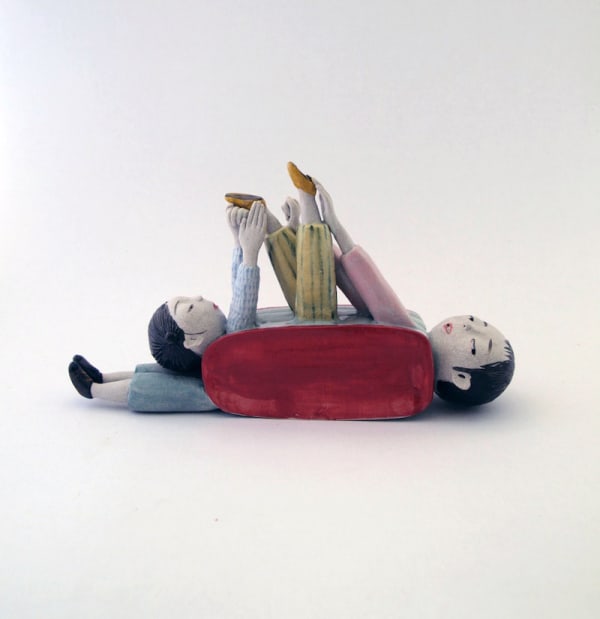 Dai Li Concomitant, 2013 stoneware 16.5 x 29 x 7 cm (overall size)