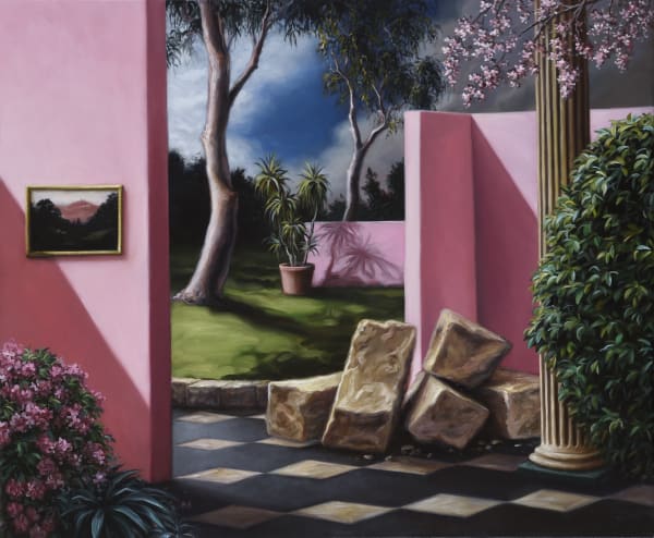 Amber Koroluk-Stephenson Ancanthe, after Lady Jane Franklin, 2018 oil on linen 84 x 101cm