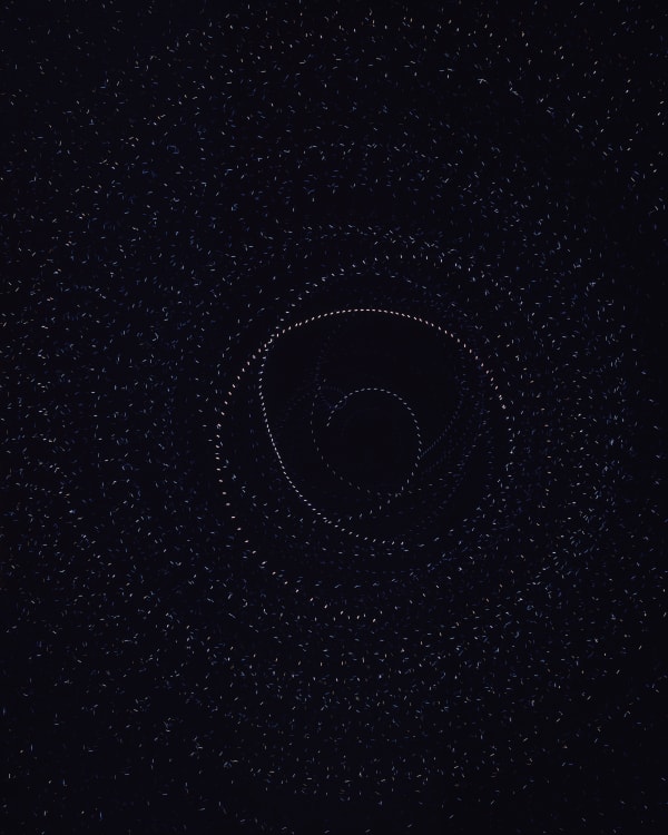 David Stephenson Star Drawing 2009-07-21, Centaurus 72, 2009 archival pigment ink print, unframed Image: 63.5 x 51cm Sheet: 76.2 x 61cm Edition of 5