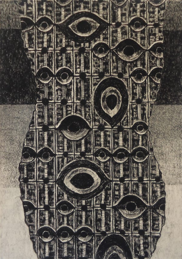 Richard Wastell, She-oak charcoals No 4, 2012