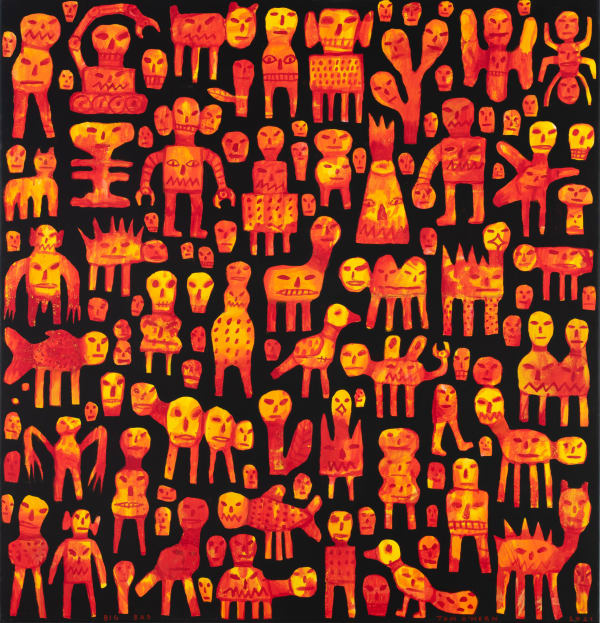 Tom O'Hern Big Bad, 2021 acrylic on canvas 127 x 122.5 cm (stretcher size)