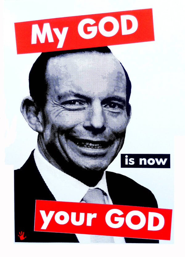 Franck Gohier The Trojan screen-print on paper 46 x 33 cm edition of 50