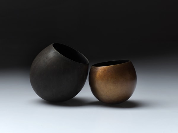 Belinda Winkler Gravity #4, 2011 hollow cast bronze 2 objects: 12 x 24 x 12 cm (approximate installation size) edition of 3 Edition of 3 plus 1 artist's proof