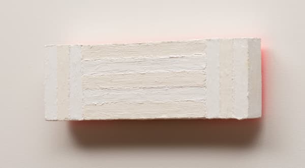 Tim Burns Song 2, 2022 oil on wood 9 x 28.5 x 4.5 cm