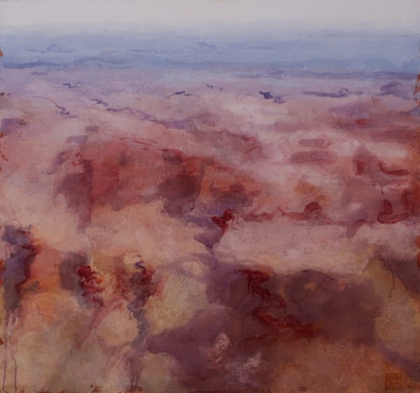 Philip Wolfhagen Little World No.5, 2014 oil on linen 96 x 103cm