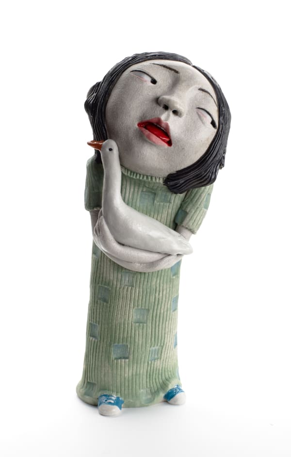 Dai Li Duck, 2012 stoneware 18 x 10 x 11cm