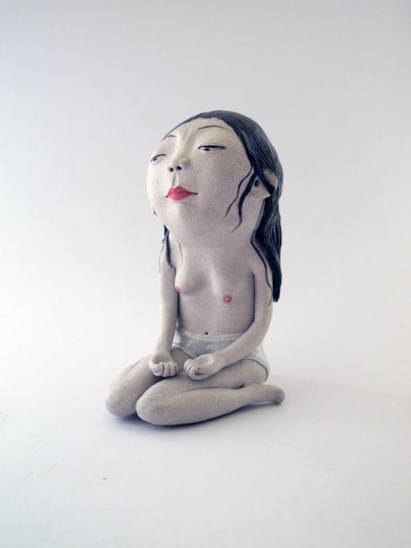 Dai Li Trance, 2013 stoneware 20 x 12 x 12cm (overall size)