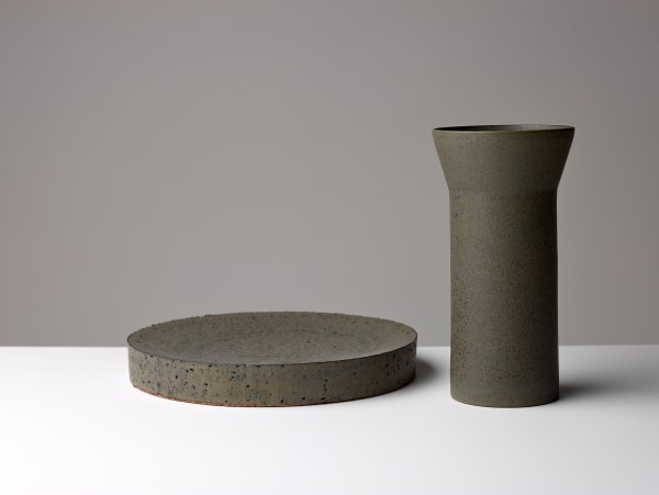 Kelly Austin Stilled Composition 114, 2022 Stoneware, collected earthen materials, glaze 30 x 50 x 34cm(d)