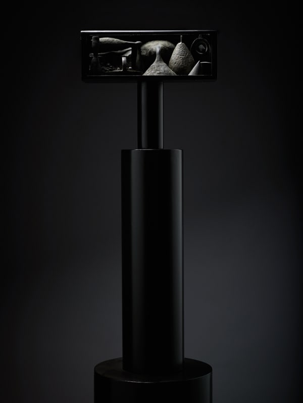 Curtis Hore Brown’s River Bower, 2015 steel, bronze & lead 80 x 21.5 x 21.5 cm