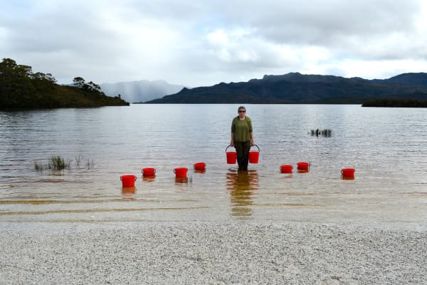 Julie Gough Determined, 2021 giclee print on Hahnemuhle photo rag paper 40 x 60 cm (image size) Edition of 10 plus 2 artist's proofs