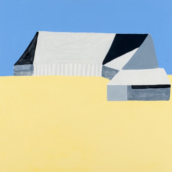 Neridah Stockley Dry paddock, 2022 acrylic on hardboard 61 x 61cm