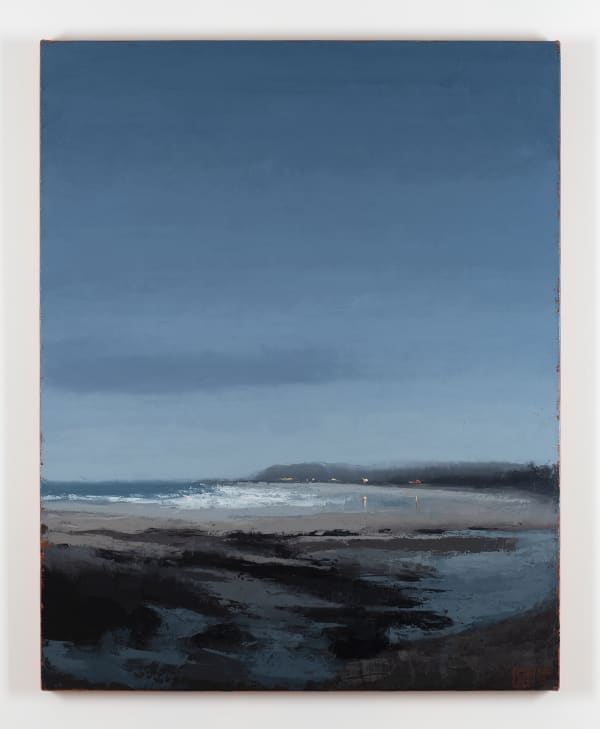 Philip Wolfhagen Night Watch I, 2020 oil & beeswax on linen 120 x 96cm