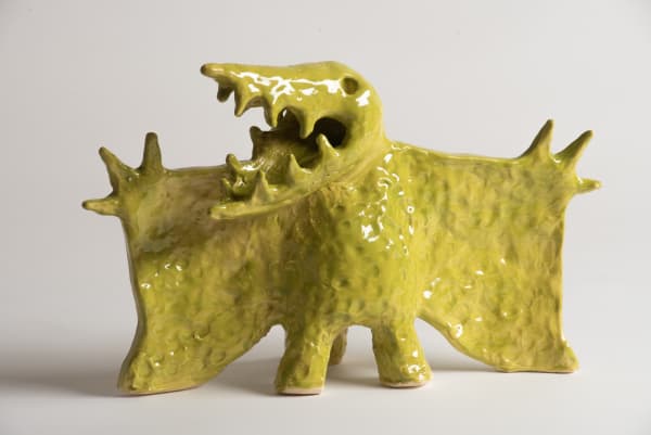 Tom O'Hern Ziz, 2025 ceramic & glaze 29 x 46 x 20 cm (overall size)