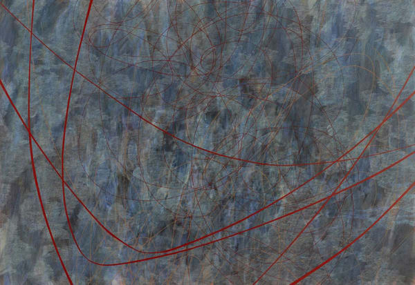 Sue Lovegrove No.522, 2012 acrylic and gouache on linen 90 x 130cm