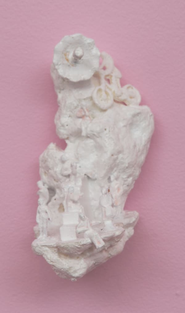 Helen Wright Rise and Fall XVII, 2013 fibre coated cast resin and plastic 18 x 9 x 9cm