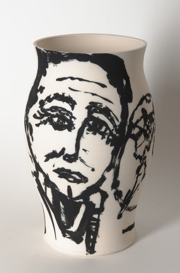 Locust Jones Black Box IV, 2014 dry glazed ceramic 28 x 18 x 18 cm
