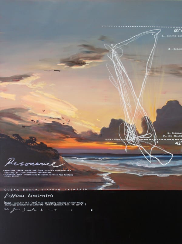 Peter James Smith Resonance, 2016 oil on linen 122 x 92cm