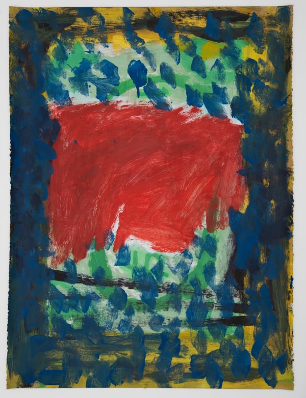 Georgia Morgan Paper Money, 2022 acrylic on paper, framed 76 x 56 cm (paper size)